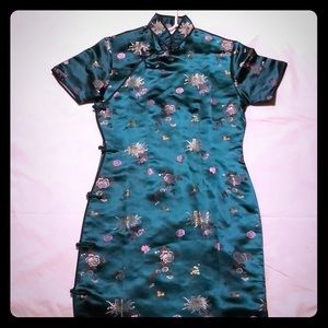 Vintage Asian full length dress